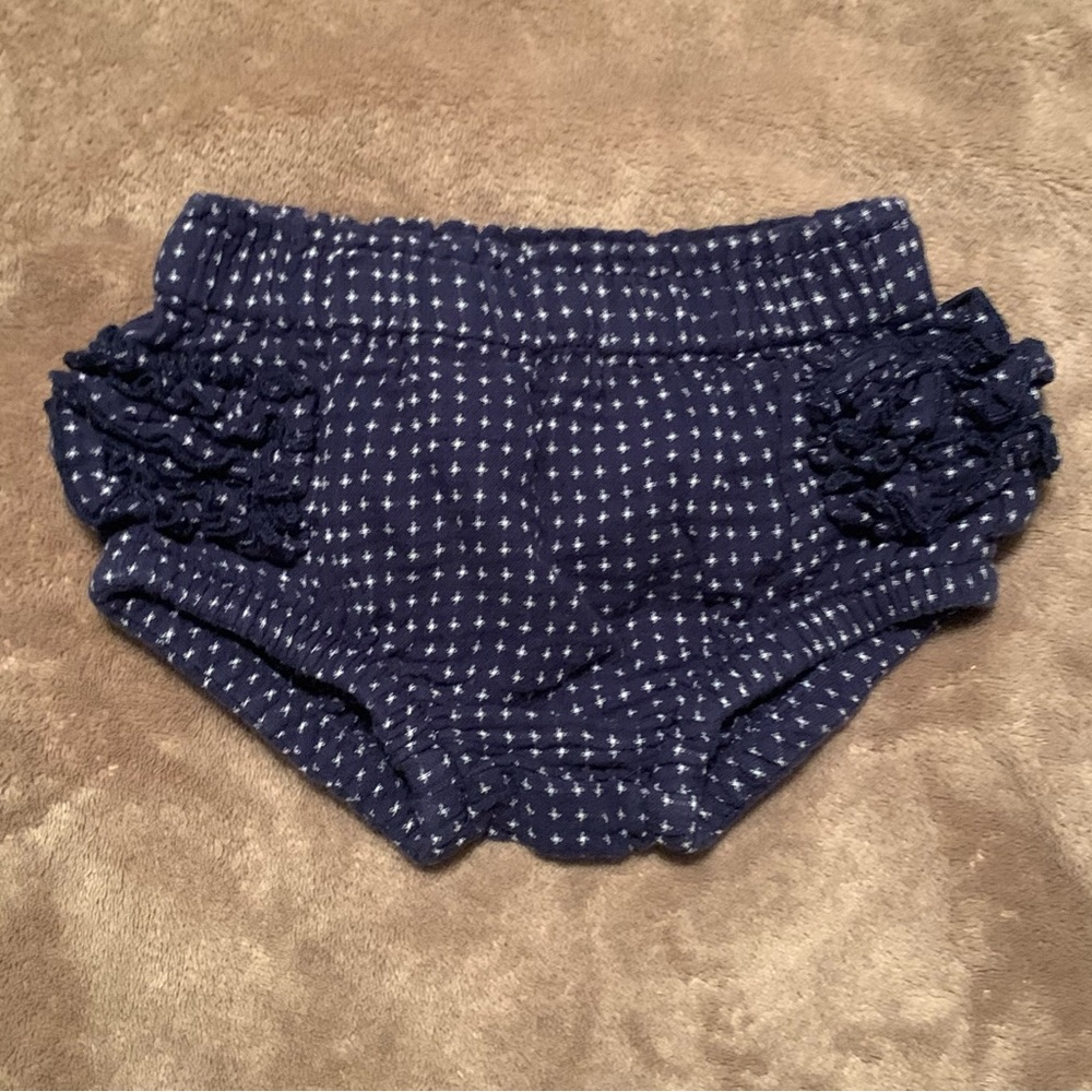 Blue ruffle panties/shorts